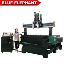 Jinan Blue Elephant 1530 Multi-Head CNC Router Machines for Wood Carving Mirror Frame